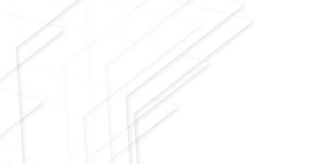 Abstract background in white and gray shades, geometric shapes on white background,Geometric background with squares in bright light with soft shadows as pattern. Template,