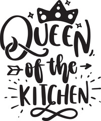 Funny Baking, Funny Kitchen lettering Quotes. Handwritten lettering quote about food and cooking. Vector illustration