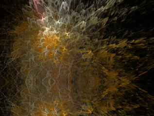Imaginatory fractal abstract background Image