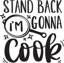 Funny Baking, Funny Kitchen lettering Quotes. Handwritten lettering quote about food and cooking. Vector illustration