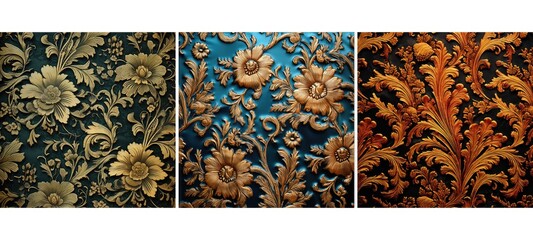 luxury brocade background texture illustration decoration wallpaper, fabric vintage, victorian old luxury brocade background texture