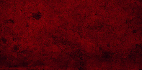 Horror dark red grunge cement wall background. Vector design