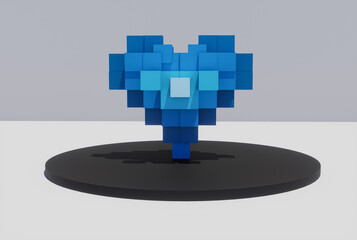Pixel heart 
