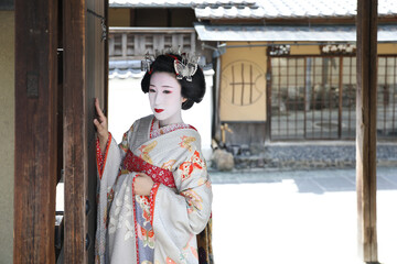 京都祇園の舞妓のイメージ