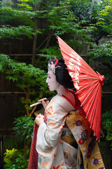 京都祇園の舞妓のイメージ