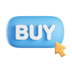 E-Commerce Online Shop 3D Buy Button
