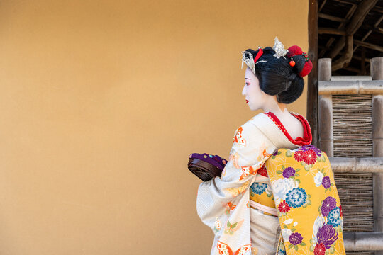 京都祇園の舞妓のイメージ