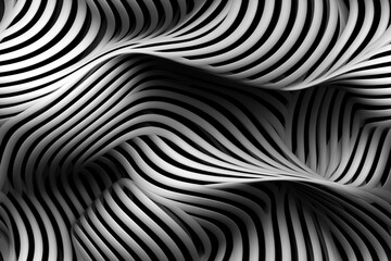 curved 3D weaves design graphic architectural interior background wall texture pattern seemless