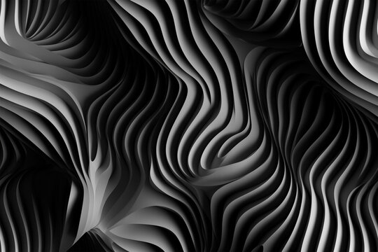 curved 3D weaves sharp design graphic architectural interior background wall texture pattern seemless