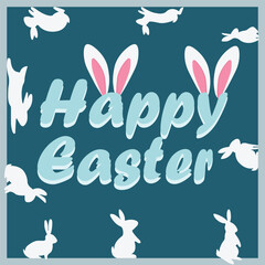 happy easter card