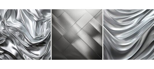 metal metallic silver background texture illustration aluminum gray, abstract stainless, foil glossy metal metallic silver background texture