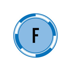 Initial Letter Logo F Template Vector Design