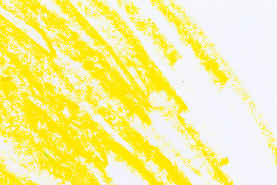 yellow grungy crayons strockes texture background