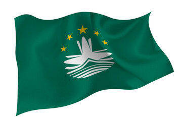 マカオ　国　 国旗　アイコン	
