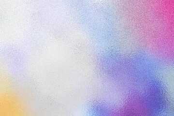 Holographic texture. Rainbow foil. Iridescent, background. Holo gradient. Hologram shine effect. Pearlescent metal sparkly surface for design prints. Pastel color. Neon wallpaper. 