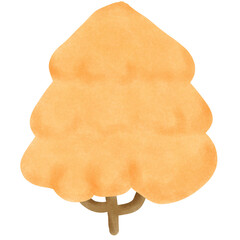 Tree with autumn 