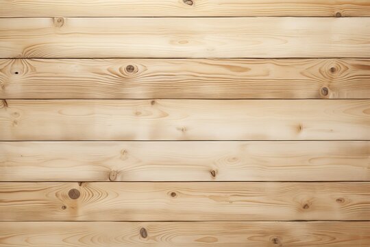 Light wood plank texture background. Generative AI image