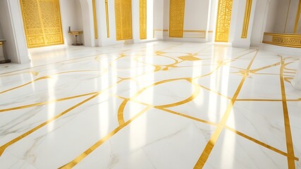 Premium Marble Tiles and Flooring Design in exclusive yellow pattern with 8k Regulation