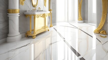 Premium Marble Tiles and Flooring Design in exclusive golden pattern with 8k Regulation