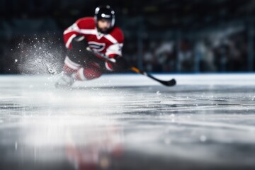 ice hockey player.