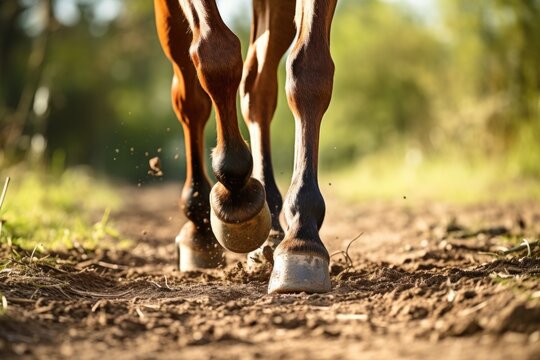 In nature, the horse.