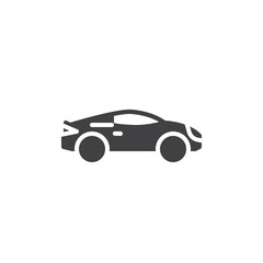 Super car vector icon