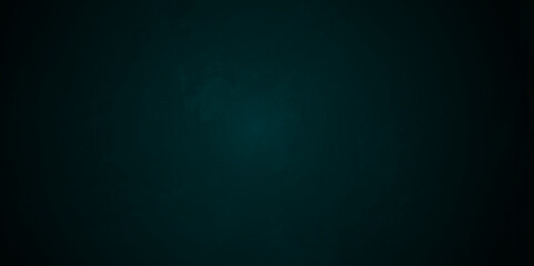 Dark green chalk board and grunge banner background. Education and reading concept classroom board and wall texture background. Abstract blackboard background copy space.