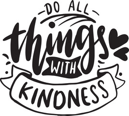 Motivational quotes. Hand written sign for every design production.