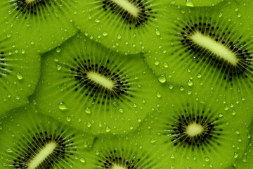 kiwi fruit cut architectural interior background wall texture pattern seamless