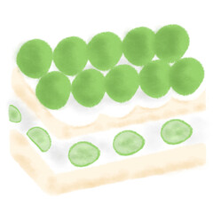 Shine Muscat Cheesecake