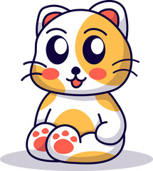 Cat Animal Cute Illustration