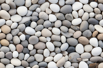 pebbles natural light rocks beach background wall texture pattern seamless