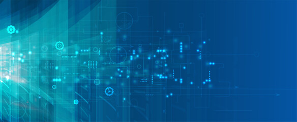 Technology abstract futuristic background for internet business. Big data concept.