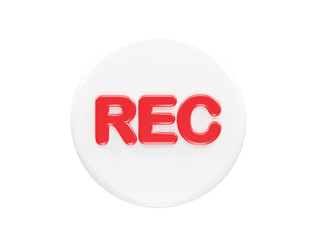 Record icon illustration element render