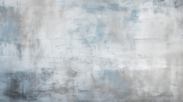 Grey concrete wall texture, light blue abstract background