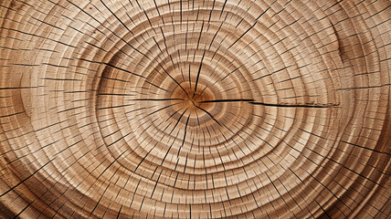 Tree ring texture, organic brown background