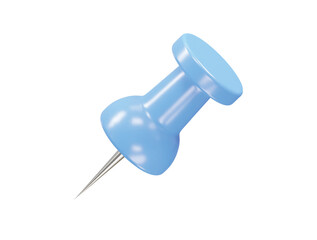 Pin icon element 3d rendering illustration