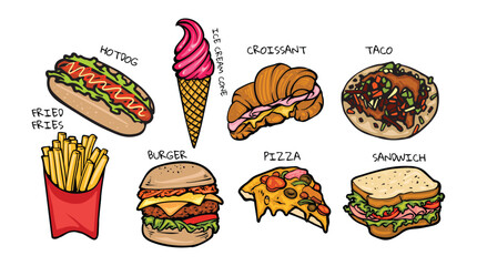 fast food element design