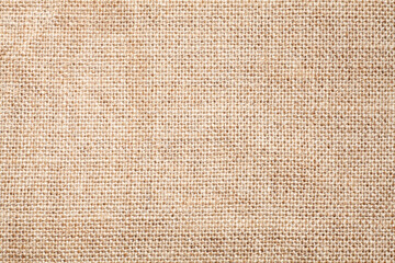 Fototapeta na wymiar Close-up of sackcloth texture background