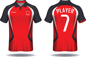 Soccer jersey template.sport t-shirt design.
