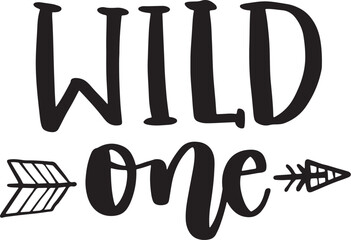 Boho Style Lettering quotes and hand drawn elements. Wild and free, free spirit, wild soul phrases. Vector illustration