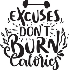 Workout lettering quotes