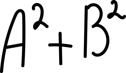 Drawn Math Formula