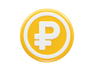 Ruble icon rendering element transparent