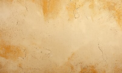 Beautiful Abstract Grunge Decorative  yellow brown Stucco Wall Background. Art Rough Stylized Texture Banner With Space For Text, Generative AI
