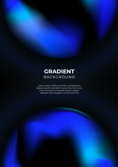 Vector illustration poster colorful abstract poster gradient