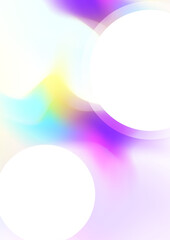 Vector colorful gradient abstract poster design