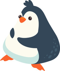 Penguin Sitting Animal