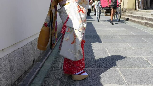 京都祇園の舞妓のイメージ