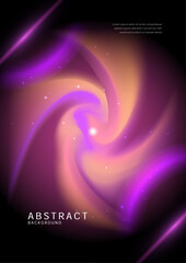 Obraz premium Colorful vector gradient abstract background